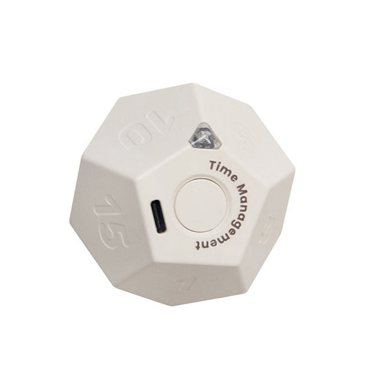 3D flip timer, 12-sided geometric creative body Yoga meditation vibration timer